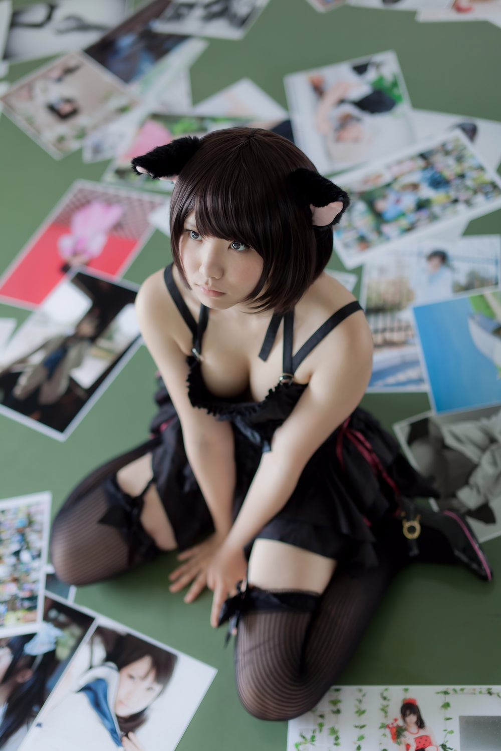 [enako] [enacat black] black silk cat girl(64)